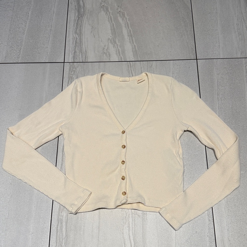 Levi's Cream Coloured Cardigan